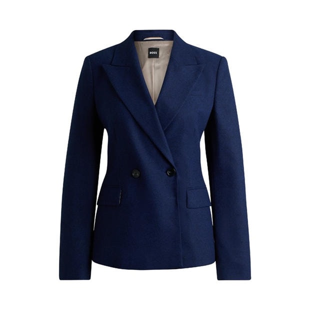 Boss: Boss Women's Jia Double Breasted Formal Jacket