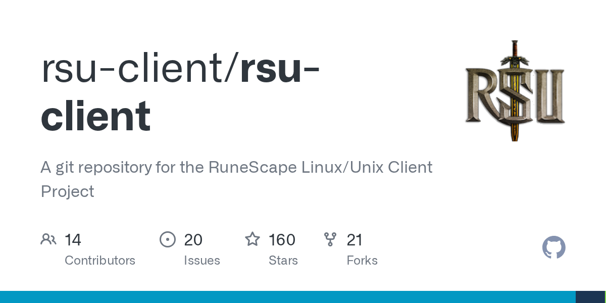 GitHub - rsu-client/rsu-client: A git repository for the RuneScape ...