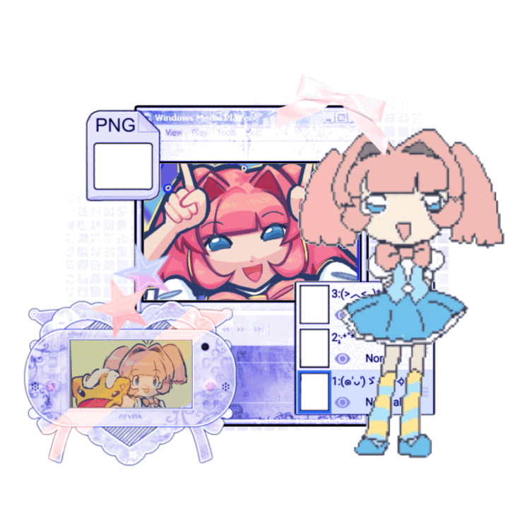 art by @tsukii_pii on twitter the other one idk but not my art! 