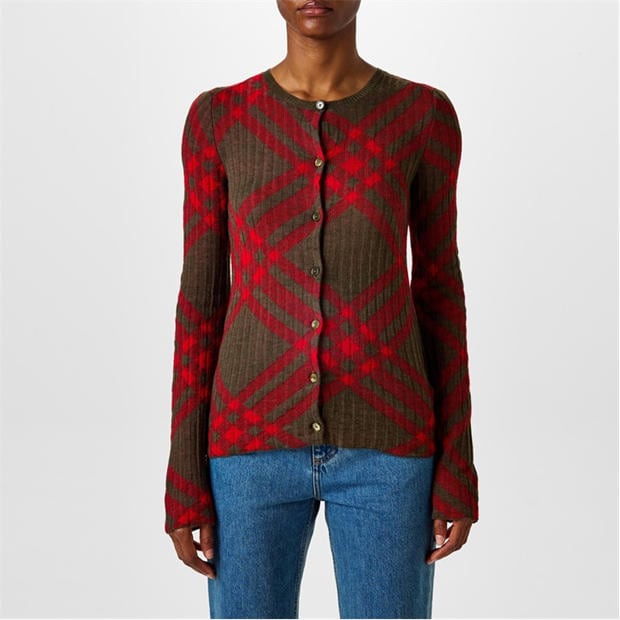 BURBERRY: BURBERRY Checked Jumper