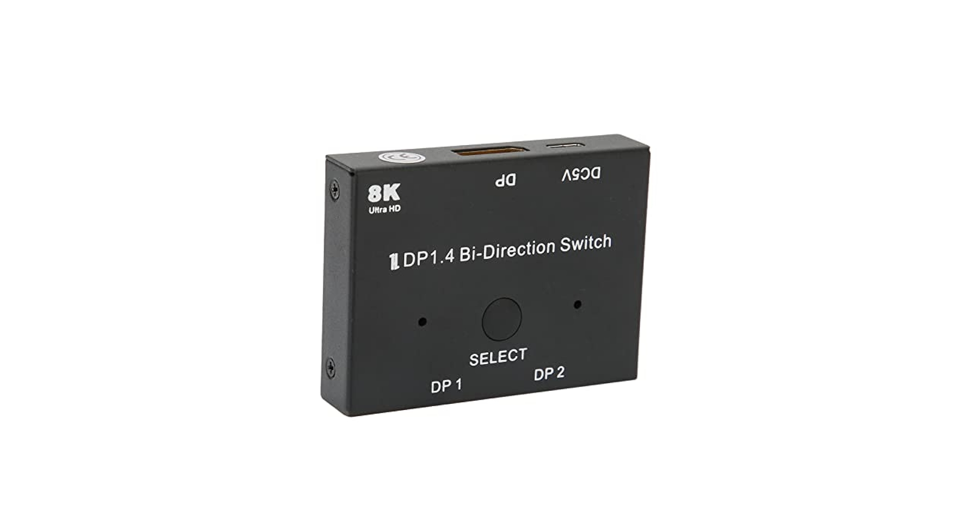 DisplayPort Switch Bidirektionaler DP 1.4 Switcher 2x1/1x2, 8K@30Hz...