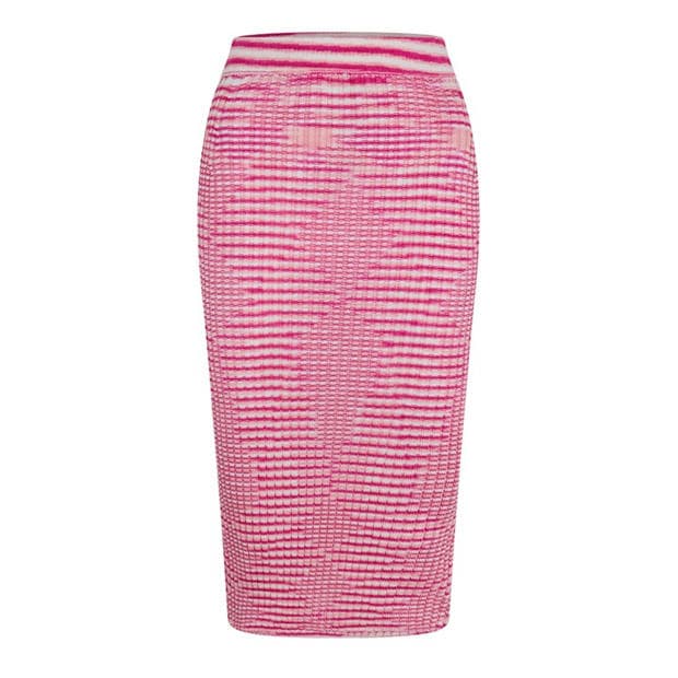 MISSONI: MISSONI Women's Striped Rib Knitted Midi Skirt