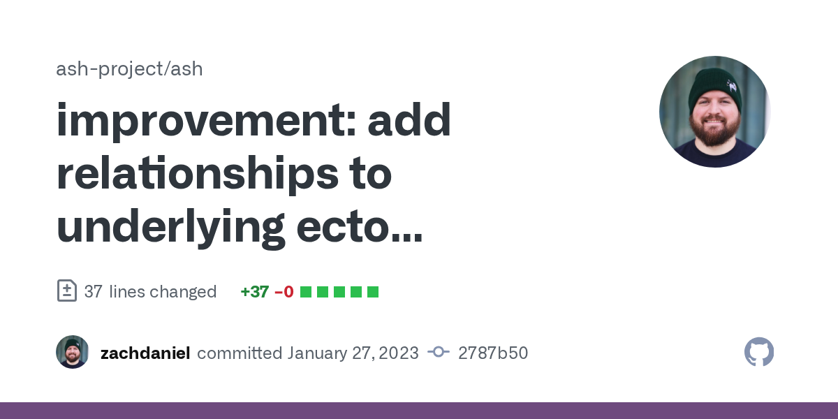 improvement: add relationships to underlying ecto schemas for bette...