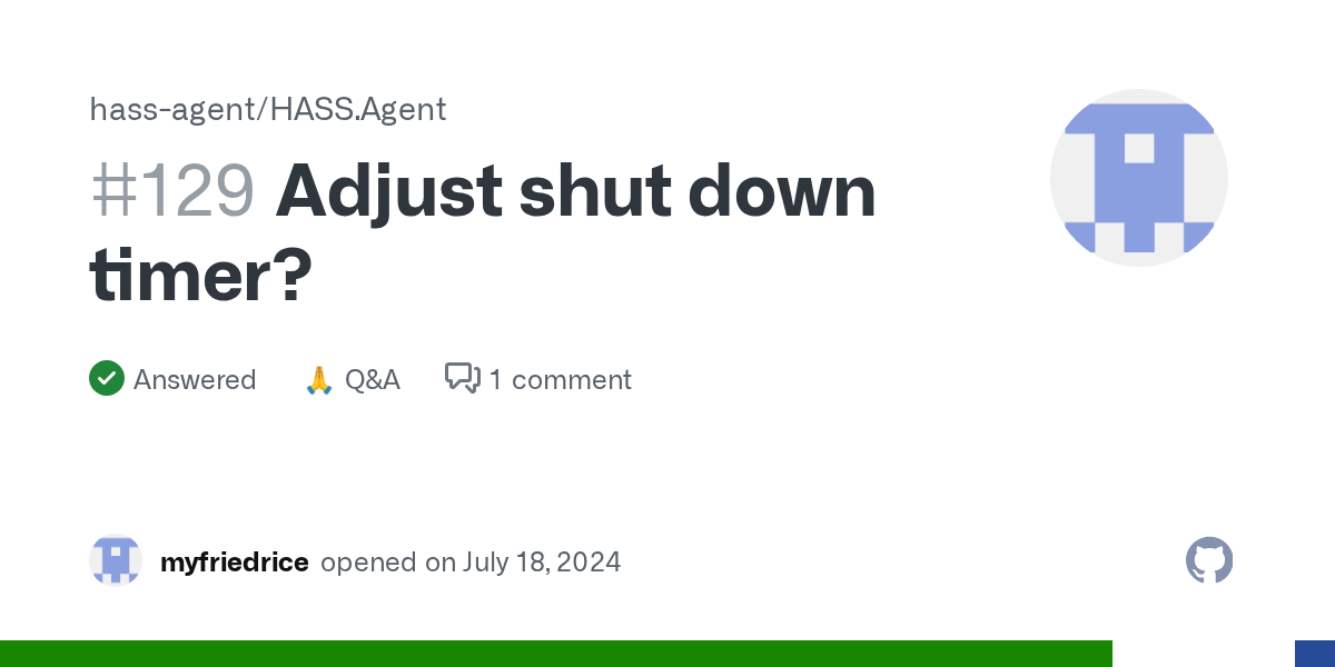 Adjust shut down timer? · hass-agent HASS.Agent · Discussion #129