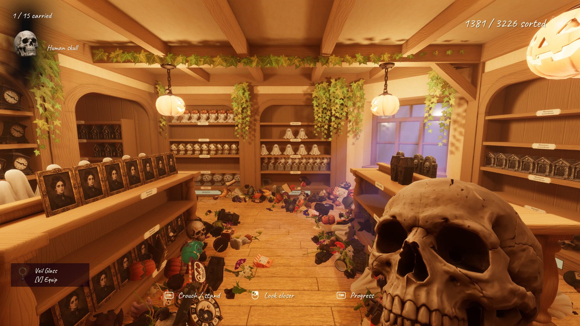 Tidy Up the Halloween Shop screenshot 2