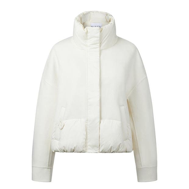 RAEY: RAEY Women's Quilted Cropped Puffer Jacket