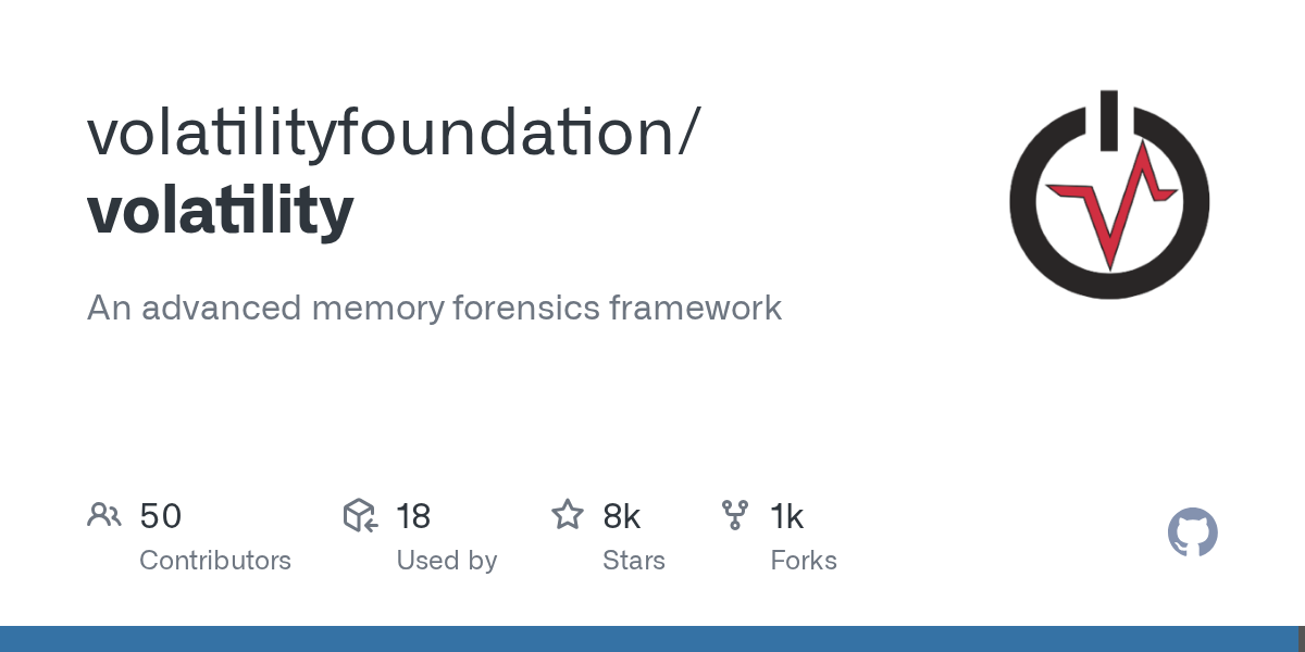 GitHub - volatilityfoundation/volatility: An advanced memory forens...