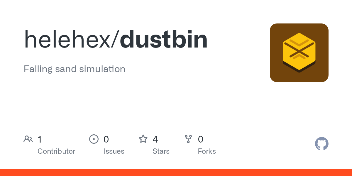GitHub - helehex/dustbin