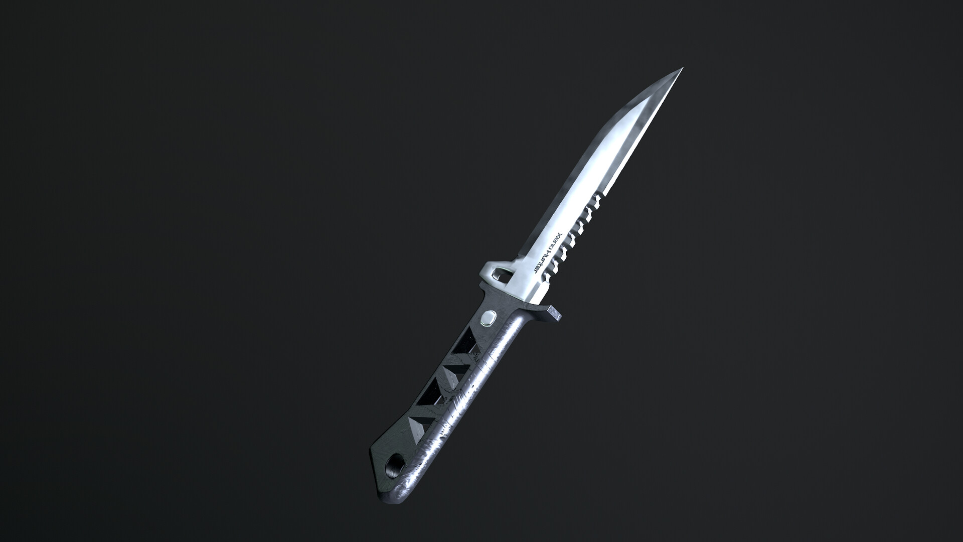 Xeno-Hunter Combat Knife, Mahdi Charfi