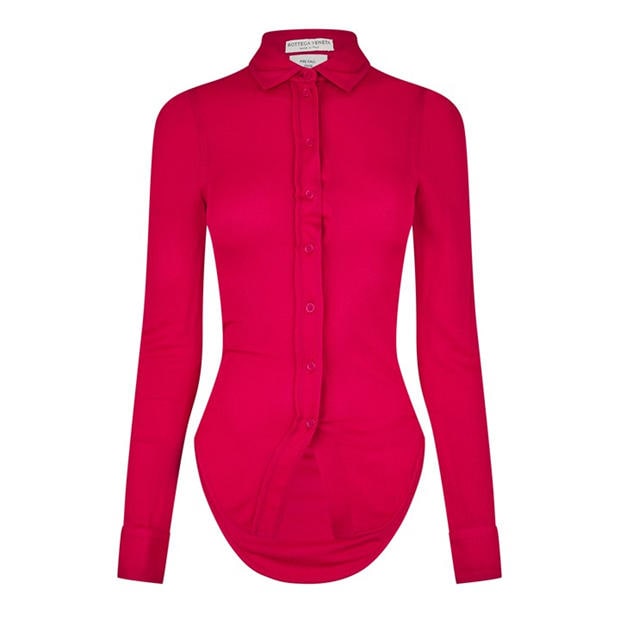 BOTTEGA VENETA: BOTTEGA VENETA Women's Plain Short-Sleeve Shirt