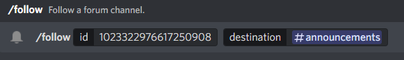 Follow Command