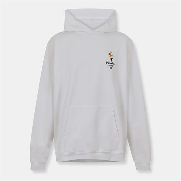 BALENCIAGA: BALENCIAGA Paris Olympics Oversized Hoodie