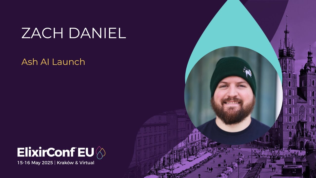 Ash Framework,The Event Horizon - Zach Daniel | ElixirConf EU 2025
