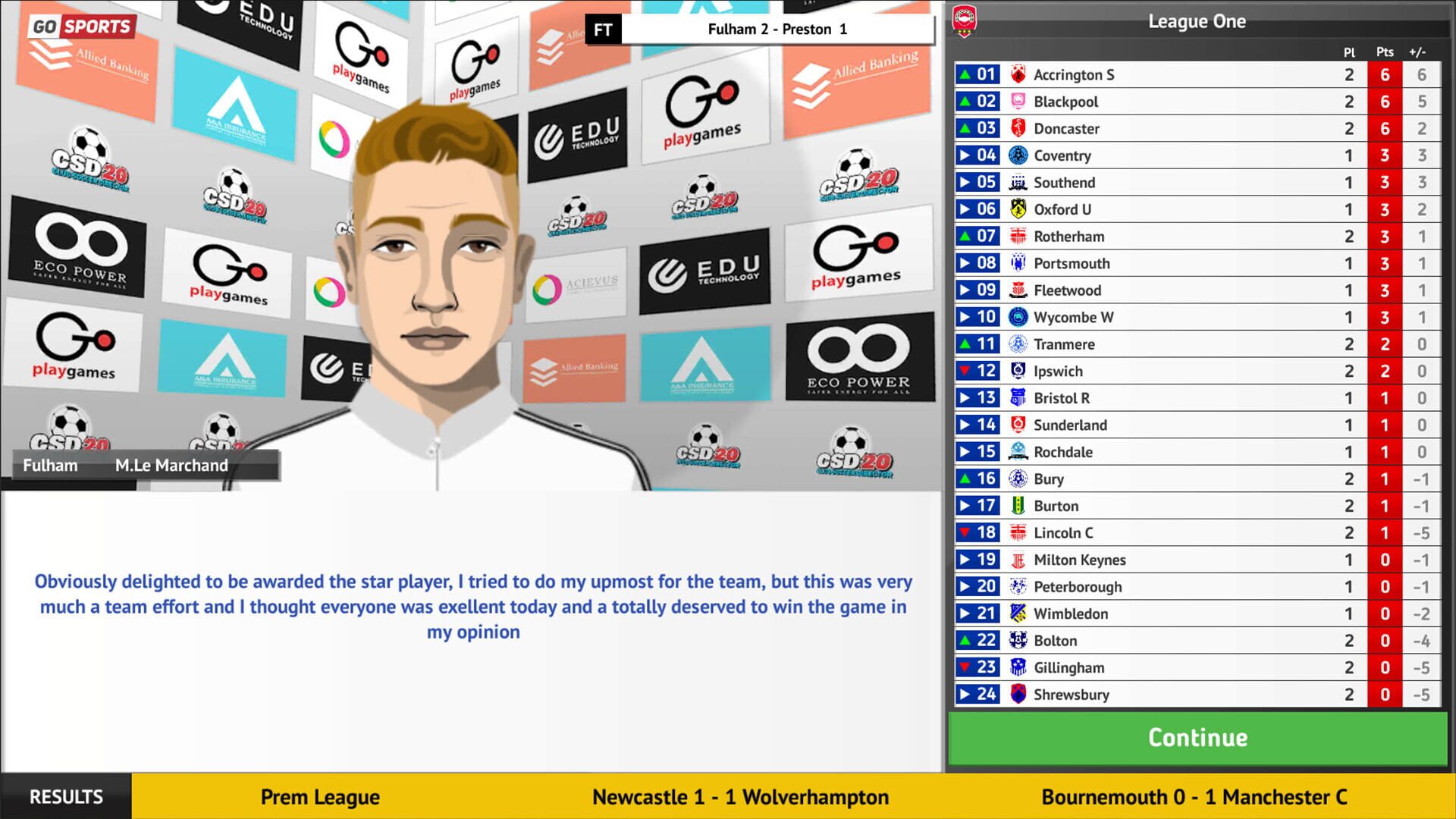 Club Soccer Director 2021 screenshot 2