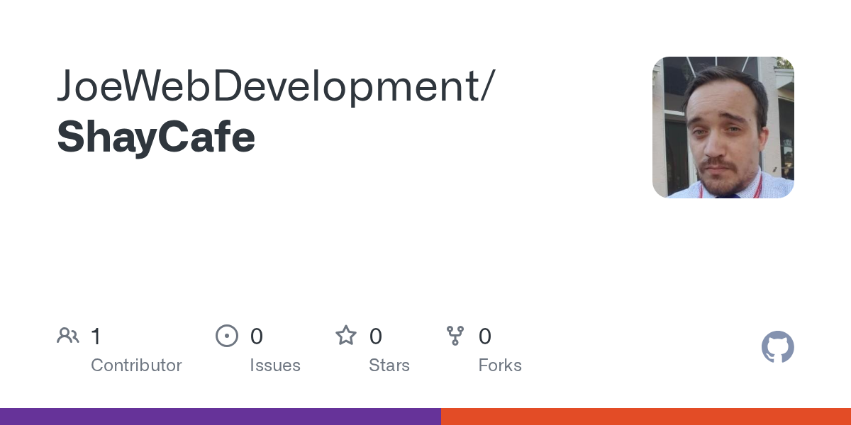 GitHub - JoeWebDevelopment/ShayCafe