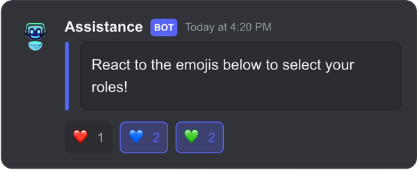 Reaction Roles