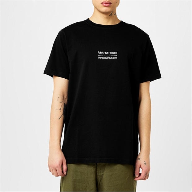MAHARISHI: MAHARISHI Miltype Embroidered T Shirt