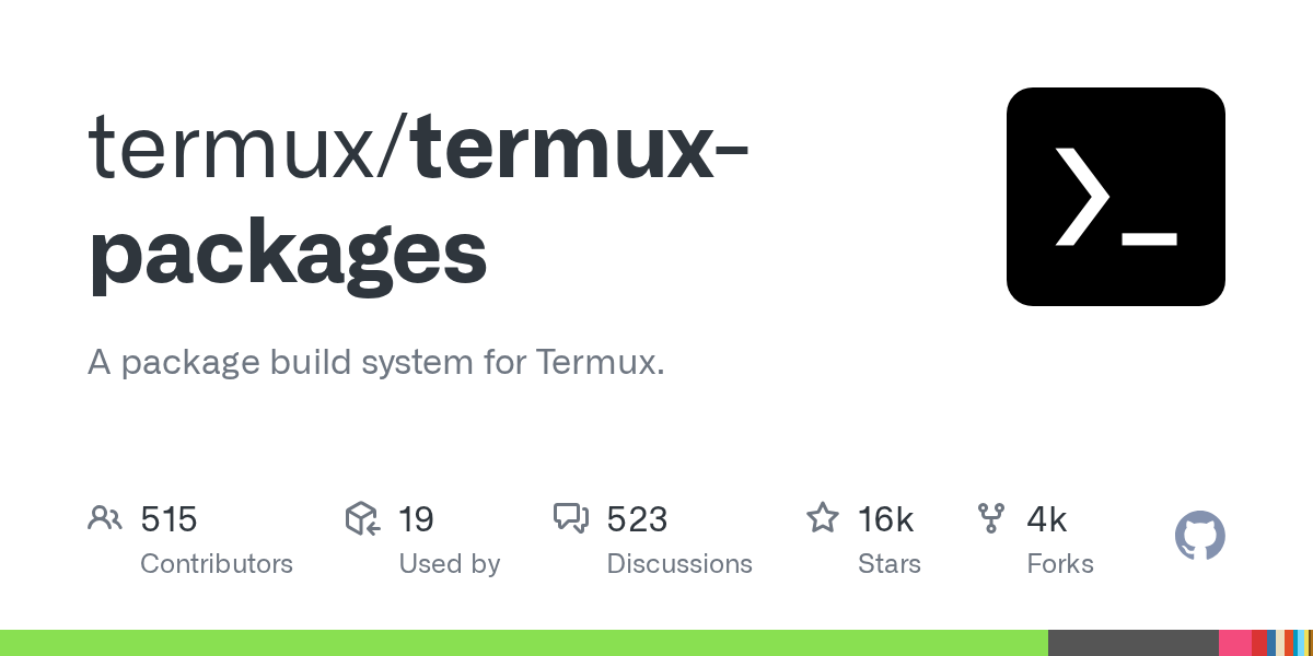 Issues · termux/termux-packages