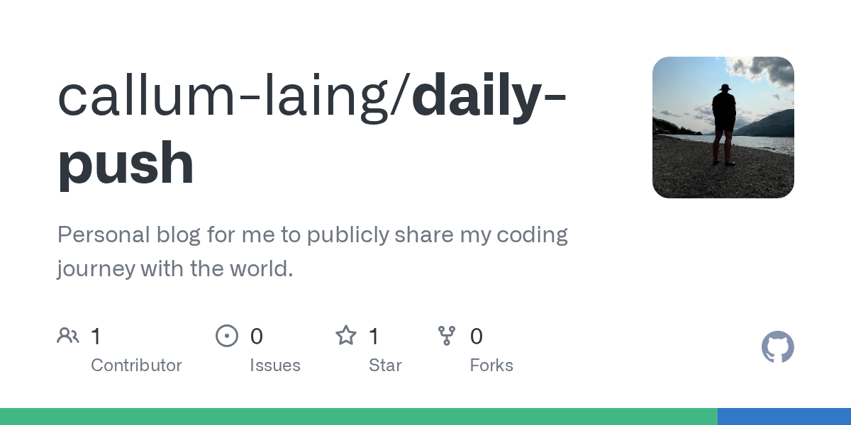 GitHub - callum-laing/daily-push: Personal blog for me to publicly ...