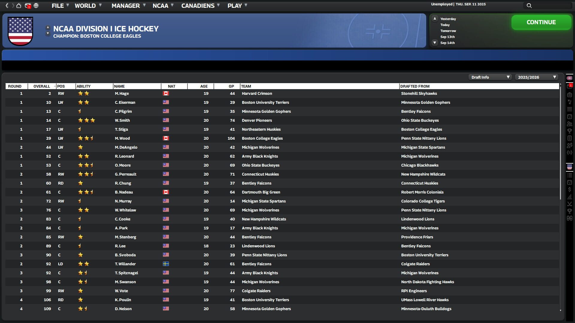 Franchise Hockey Manager 10 screenshot 3