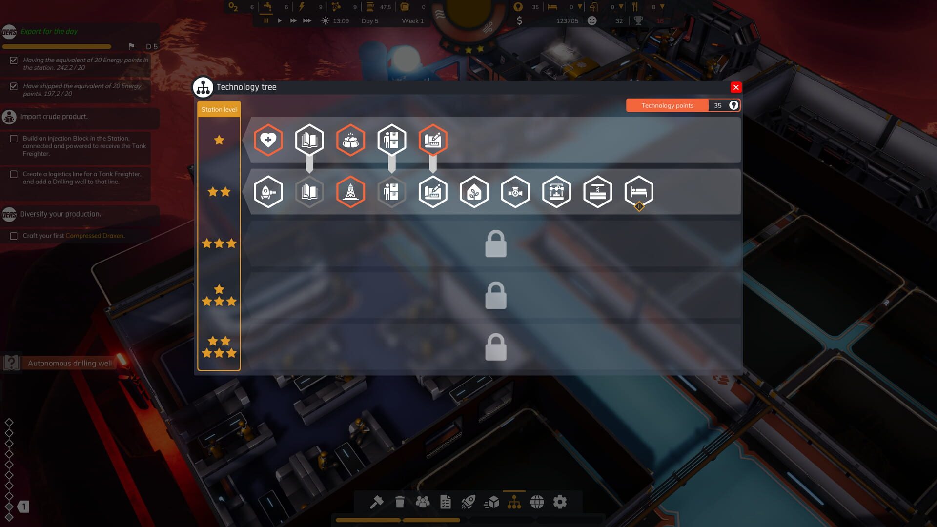 Space Drilling Station screenshot 2