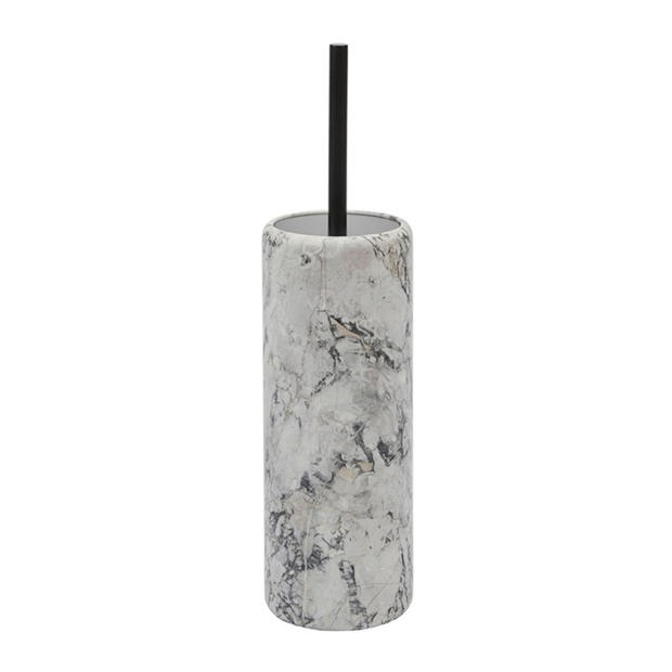 Aquanova: Aquanova Nero Marble Toilet Brush Holder