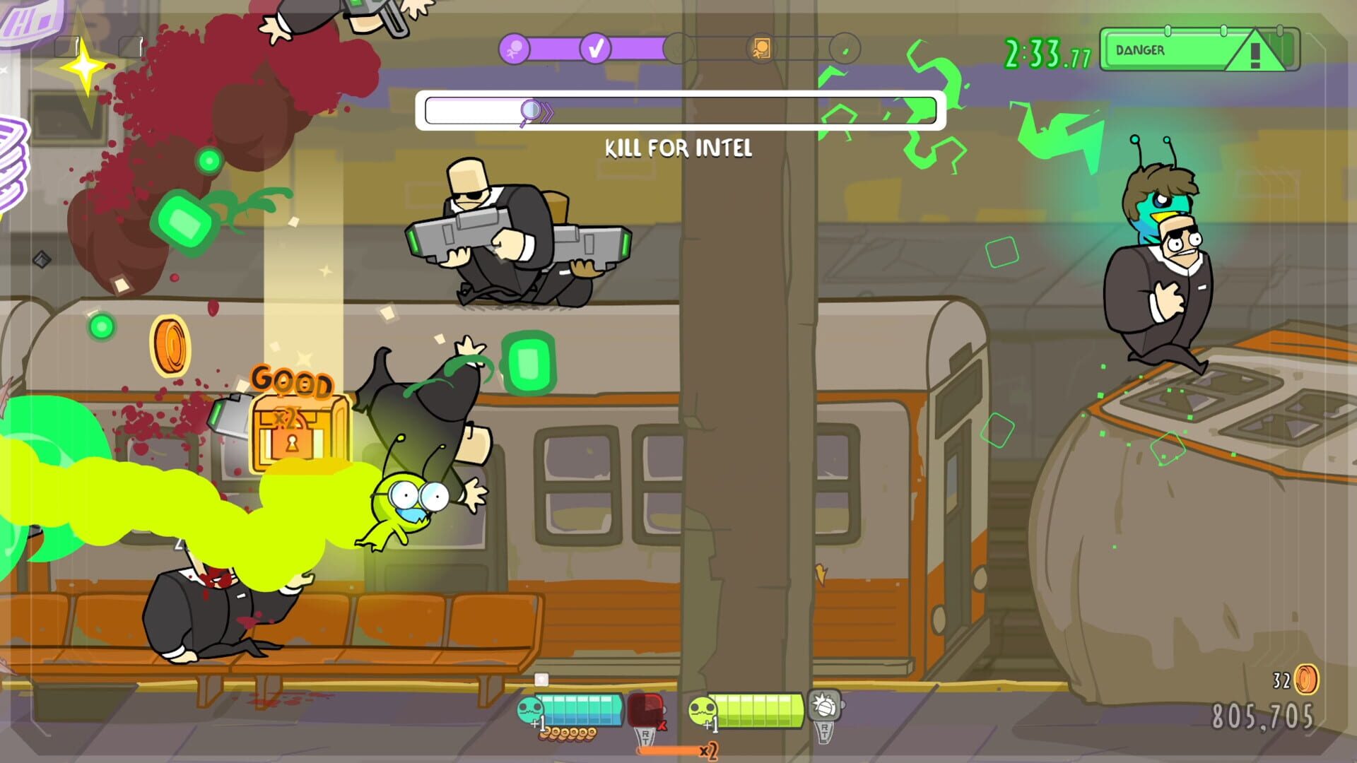 Alien Hominid Invasion screenshot 8