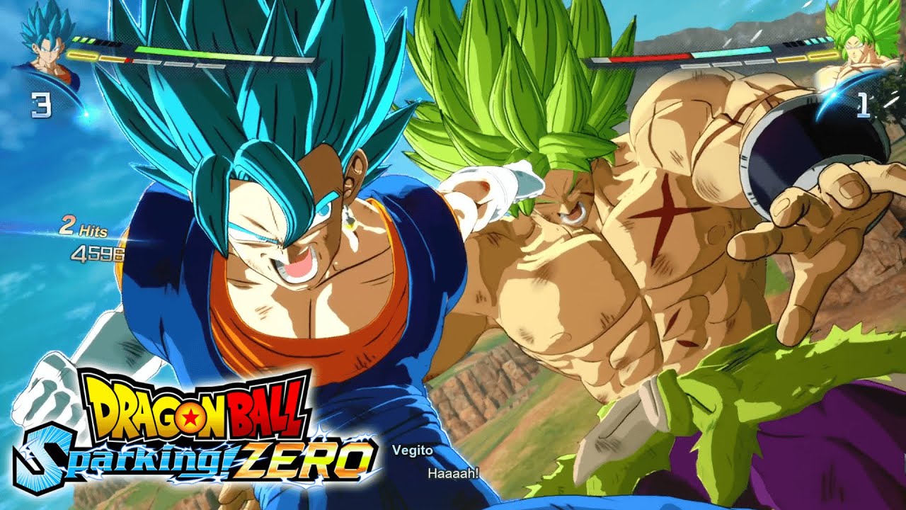 DRAGON BALL: Sparking! ZERO - Vegito SSB VS Full Power SSJ Broly (C...