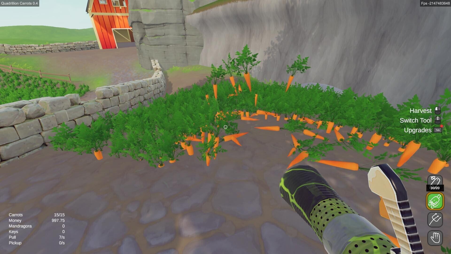 Quadrillion Carrots screenshot 2