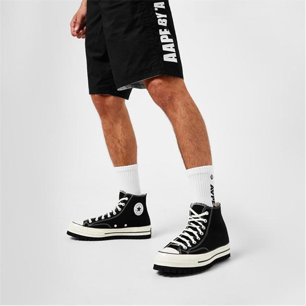 AAPE: AAPE Men's Embroidered Crew Socks