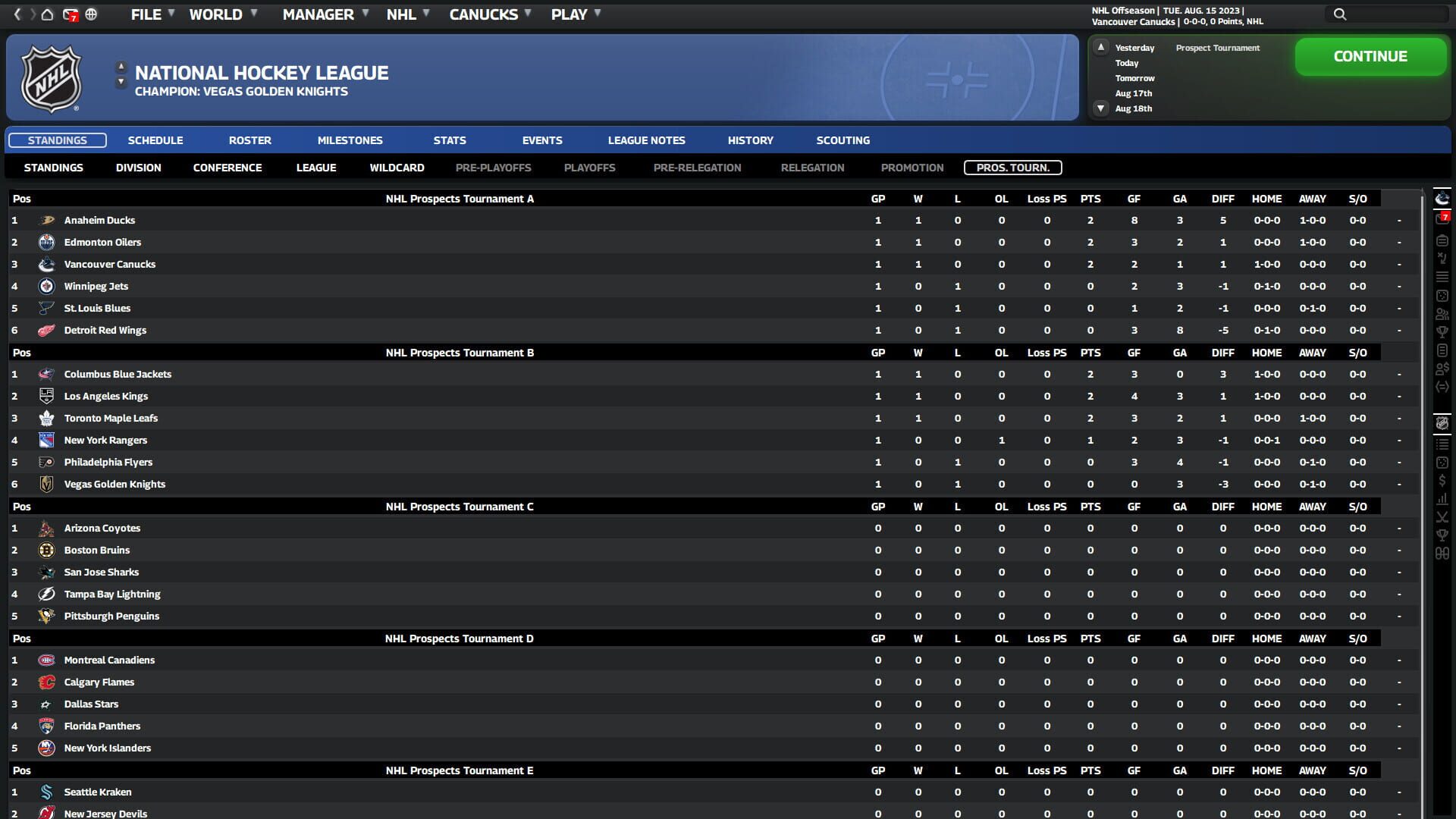 Franchise Hockey Manager 10 screenshot 8