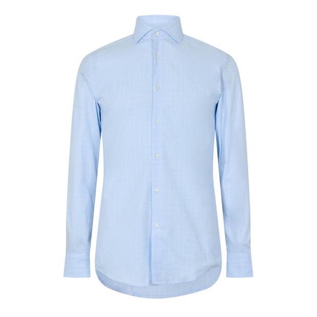 Boss: Boss Men's Hank Spread Long Sleeve Oxford Shirt