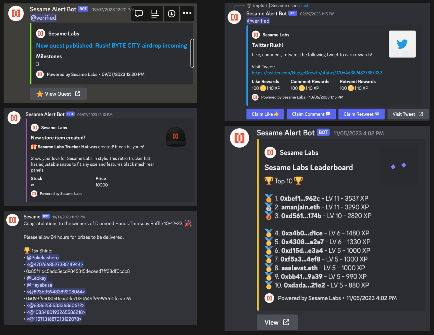 Community Hub Features