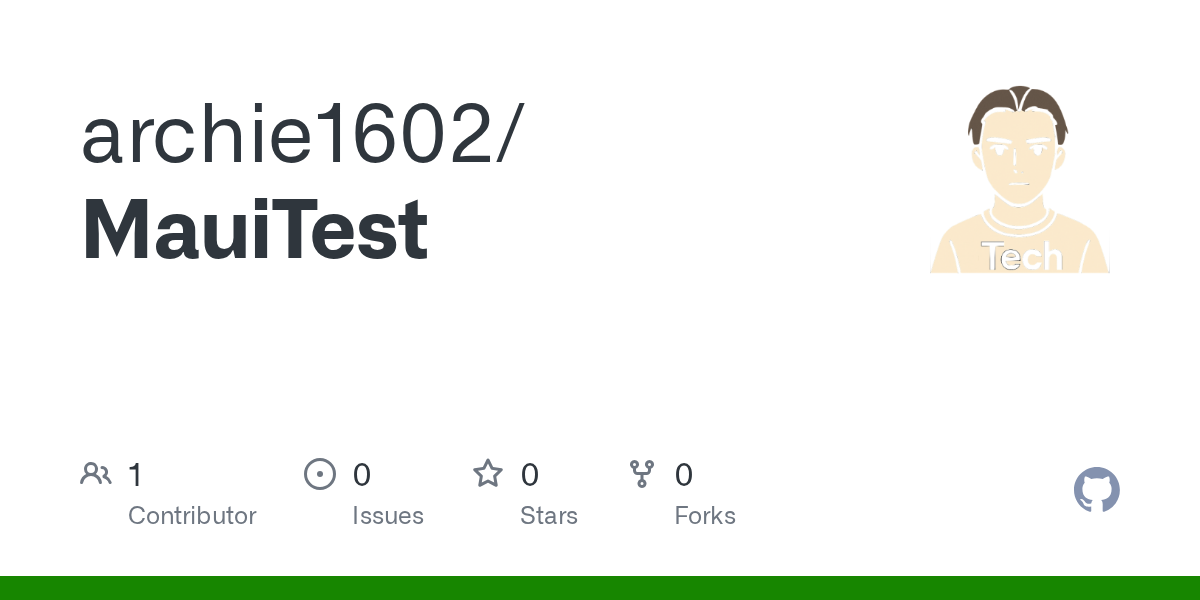 GitHub - archie1602/MauiTest