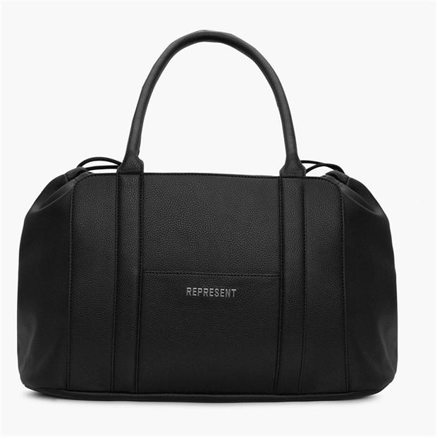 REPRESENT: REPRESENT Men's Leather Holdall