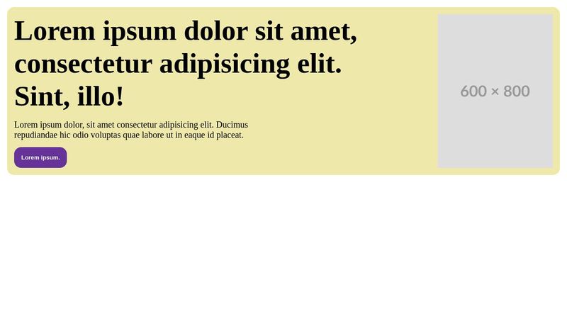 Grid with image same height as text