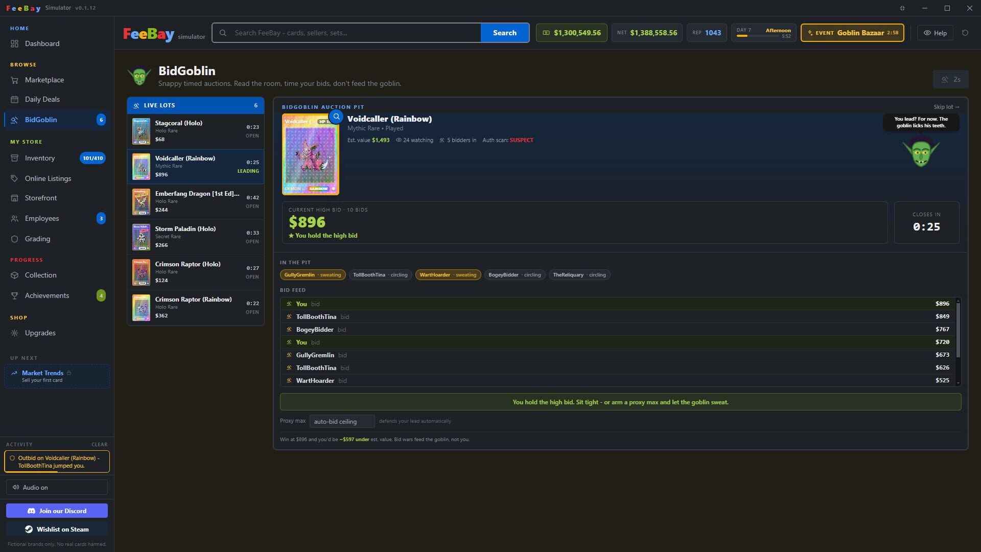 FeeBay Simulator screenshot 8