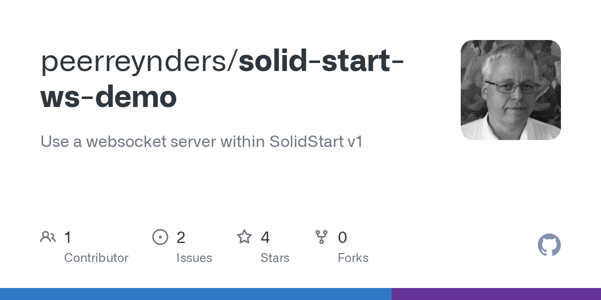 GitHub - peerreynders/solid-start-ws-demo: Use a websocket server w...