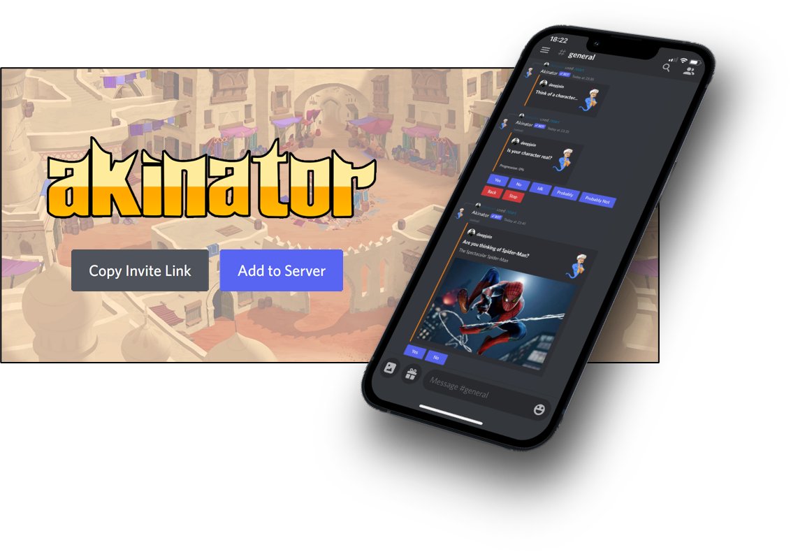 Akinator | Discord App Directory