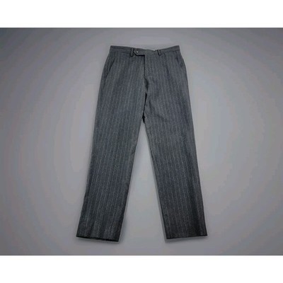 Todd Snyder Pinstripe Sutton Suit Trouser Pants size 31/30 Charcoal...