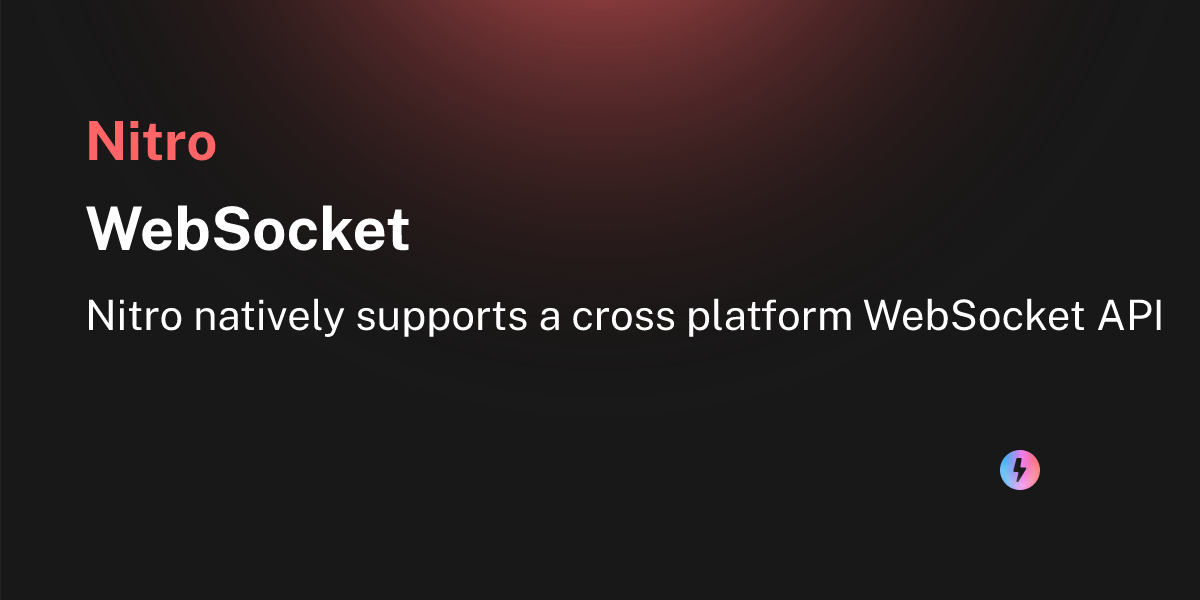 WebSocket - Nitro