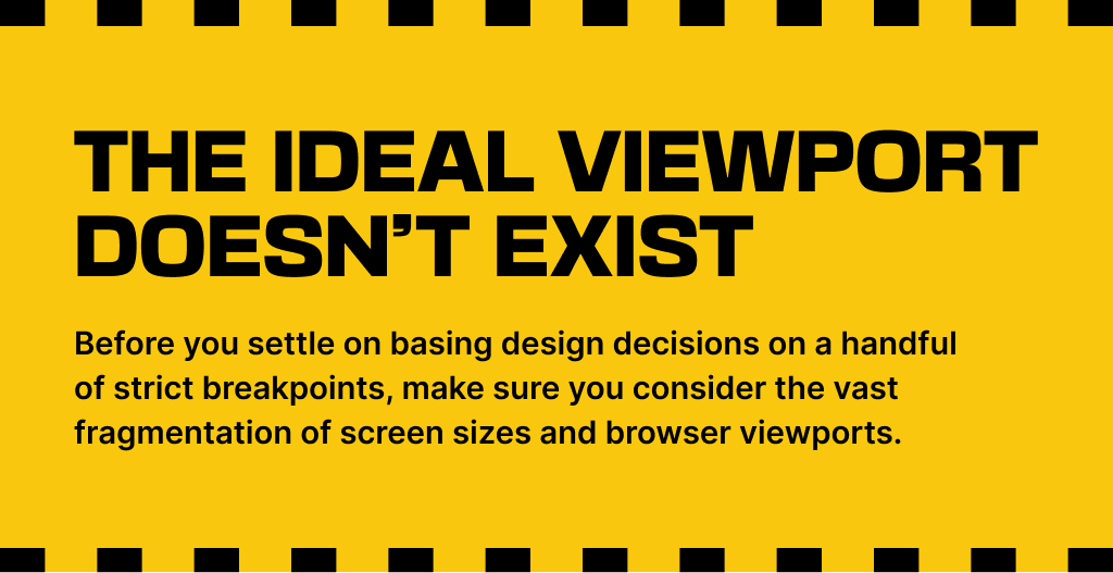 The ideal viewport doesn’t exist