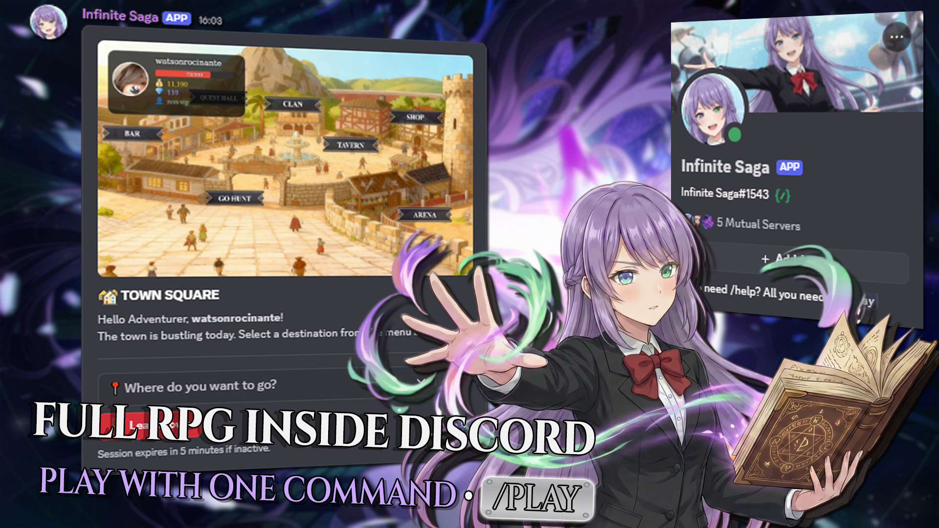 Infinite Saga Banner