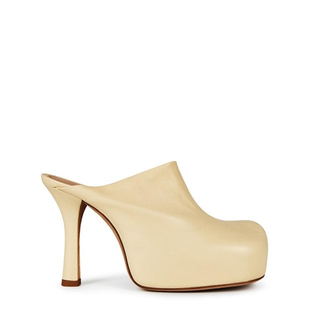 BOTTEGA VENETA: BOTTEGA VENETA Bold Leather Mule