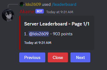 Leaderboard
