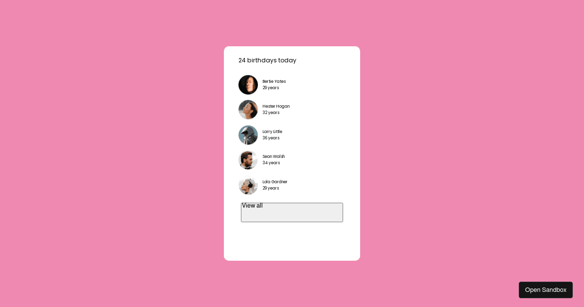 ict_birthday-list - CodeSandbox