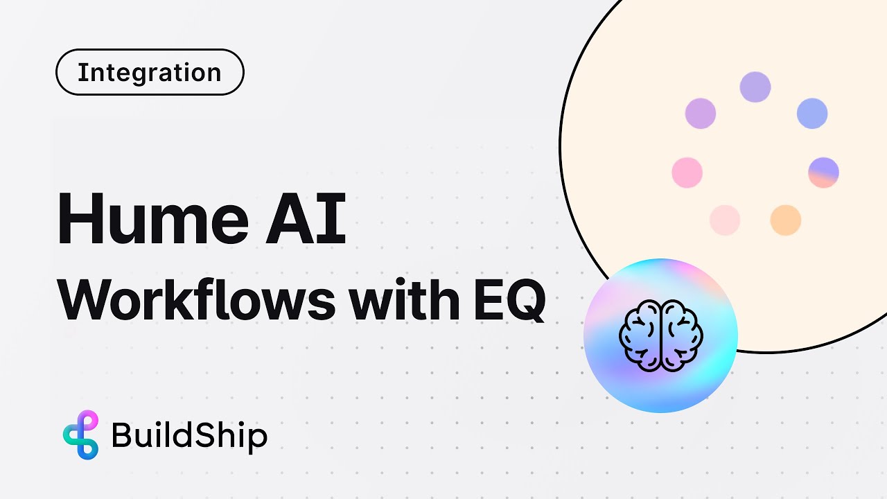 Build AI Workflows with EQ and Empathy using Hume AI and BuildShip