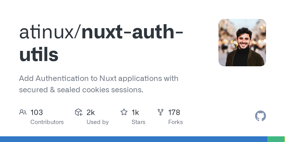 Issues · atinux/nuxt-auth-utils