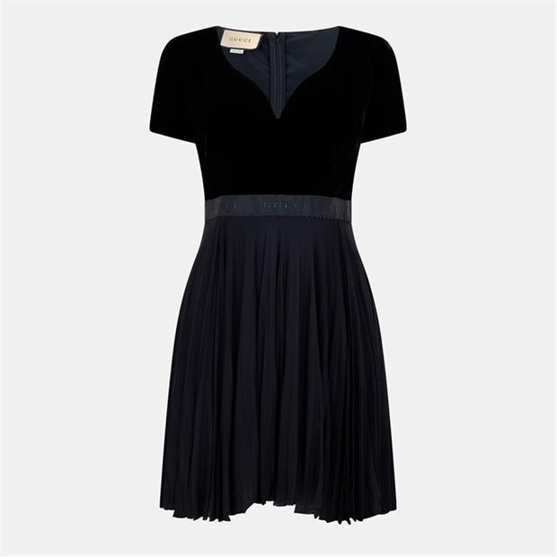 GUCCI: GUCCI Women's Pleated Mini Dress
