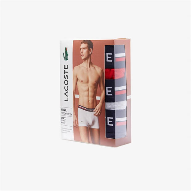 Lacoste: Lacoste 3 Pack Boxer Shorts